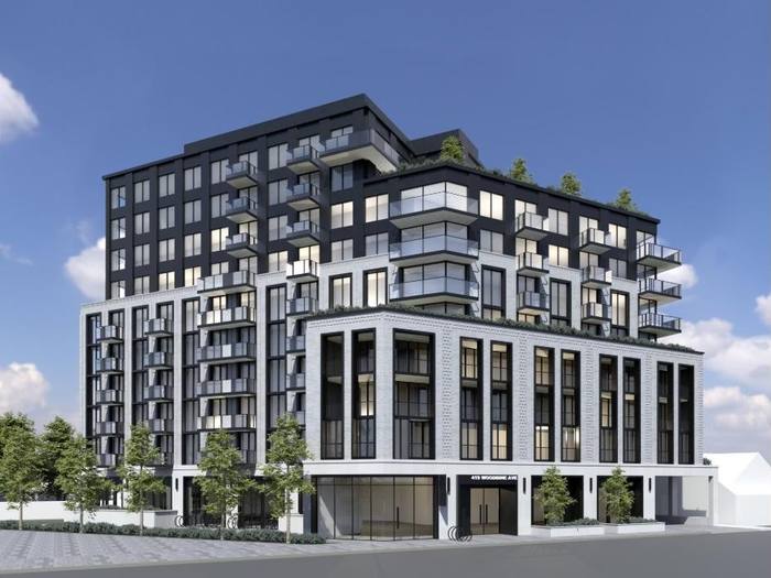 Mid-rise residential development in Canada