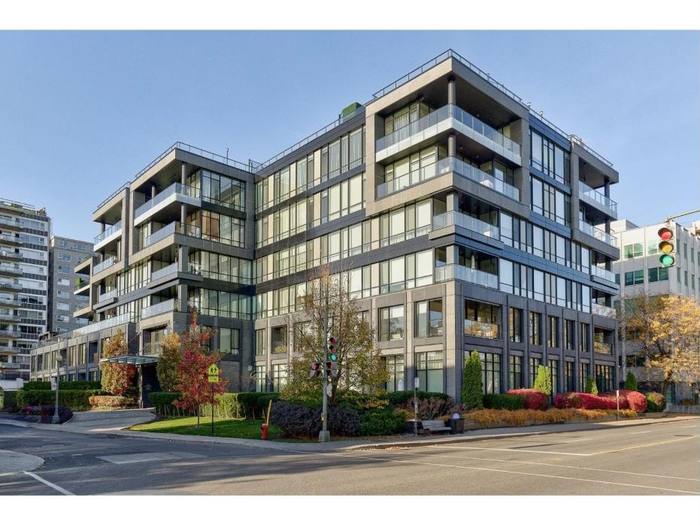 Completed condominium building in Canada